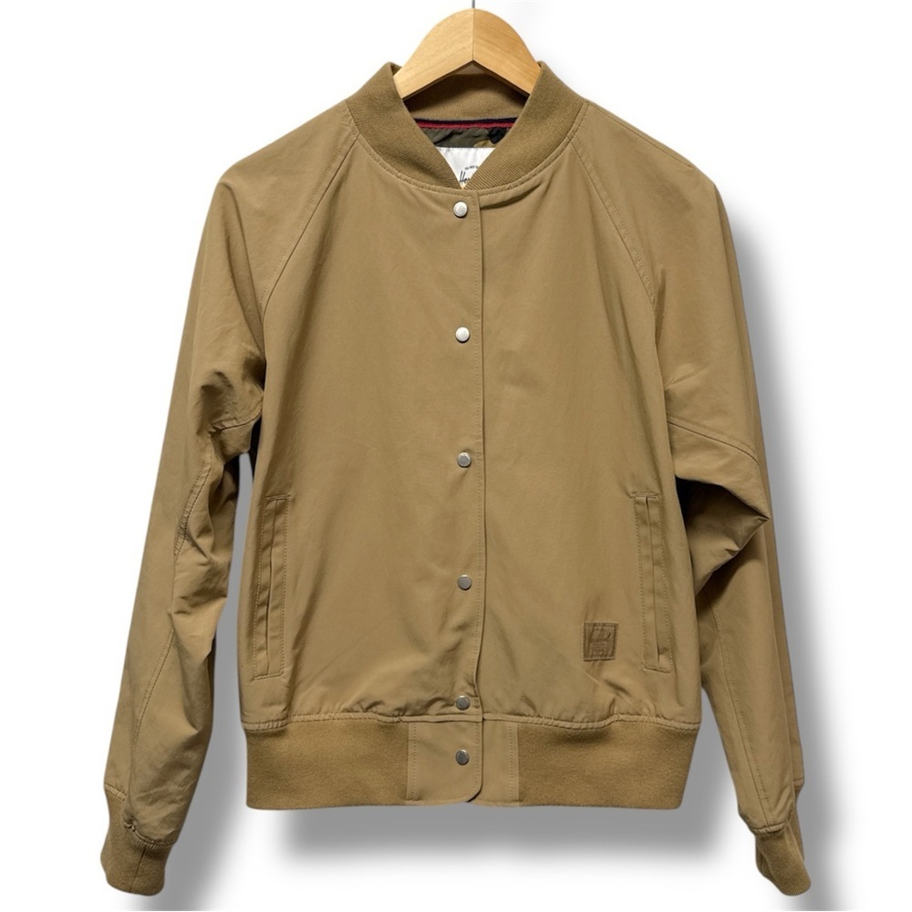 Herschel Women’s Varsity Bomber Jacket Tan Size M